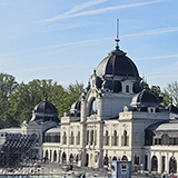 Budpeszt, May 2026; termy (f�rd�) Sz�chenyi, Luk�cs, Mirage Medic Hotel