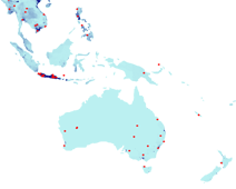 meteorite falls statistic versus population density Australia