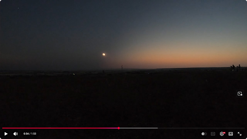 Total Solar eclipse, Aug. 12, 2026