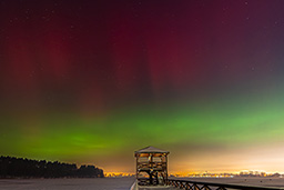 Zorza nad Polsk�; facebook