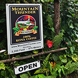 Hawaje, Big Island, Mountain Thunder Coffee Plantation, kawa