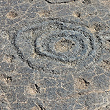 Hawaje; Puuloa Petroglyphs (Big Island, Hawaii Volcanoes National Park, Kahaualeʻa Natural Area Reserve)