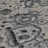 Hawaje; Puuloa Petroglyphs (Big Island, Hawaii Volcanoes National Park, Kahaualeʻa Natural Area Reserve)